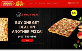 Chicago Deep Dish Pizza