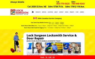 Lock Surgeon Locksmith Service & Door