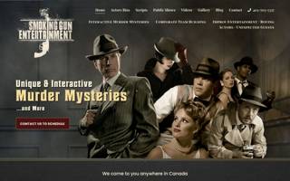 Murder Mystery & Corporate Christmas entertainment in Toronto