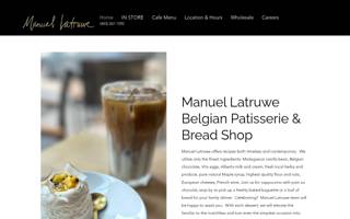 Manuel Latruwe Belgian Patisserie