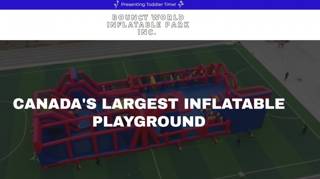 Bouncy World Inflatable